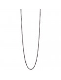Unoaerre Woman's Necklace - in Black Bronze with Rope Chain 92cm - 0