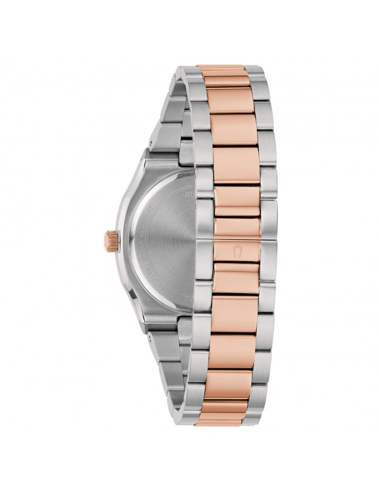Bulova Surveyor Watch with Mother of Pearl Diamonds 34mm for Women - 0