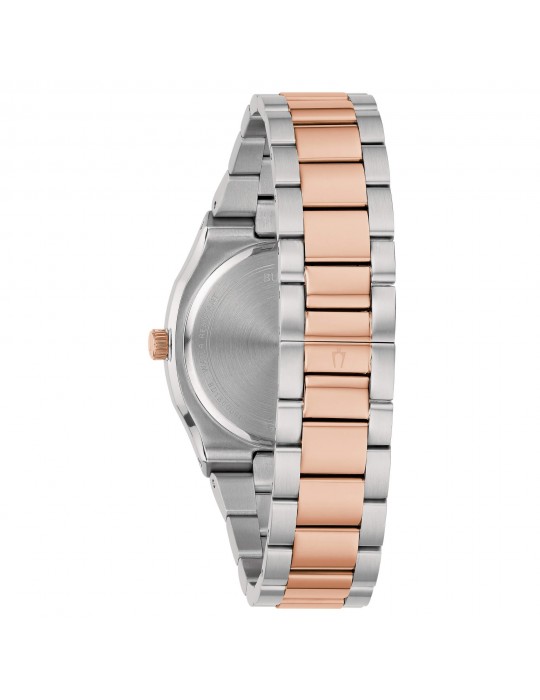 Bulova Surveyor Watch with Mother of Pearl Diamonds 34mm for Women - 0