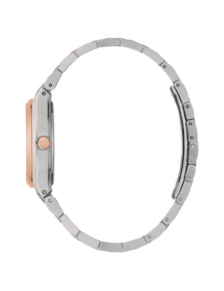 Bulova Surveyor Watch with Mother of Pearl Diamonds 34mm for Women - 0