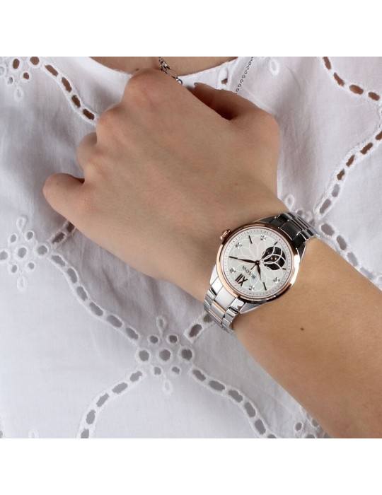 Orologio Bulova Donna - Sutton - 34mm - Automatico - Diamanti - 98P170