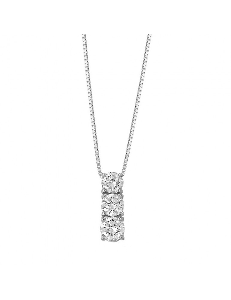 Collana Trilogy Giorgio Visconti con Diamanti da Donna - 0