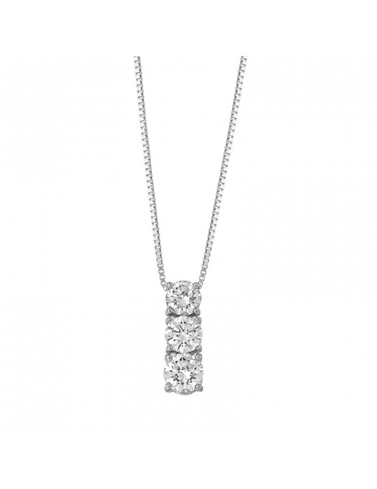 Collana Trilogy Giorgio Visconti con Diamanti da Donna - 0