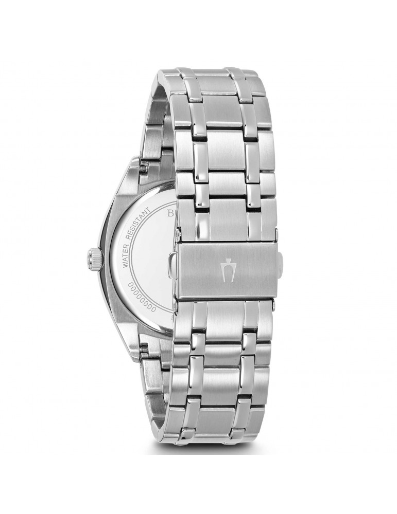 Orologio Bulova Uomo - Surveyor Day Date - 39mm - Argento - 96C127