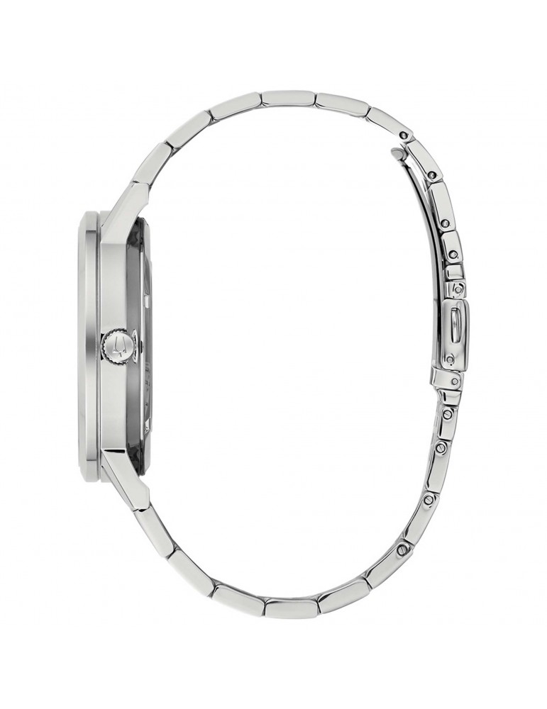 Orologio Bulova Uomo - Clipper - Automatico - 42 mm - Argento - 96A238