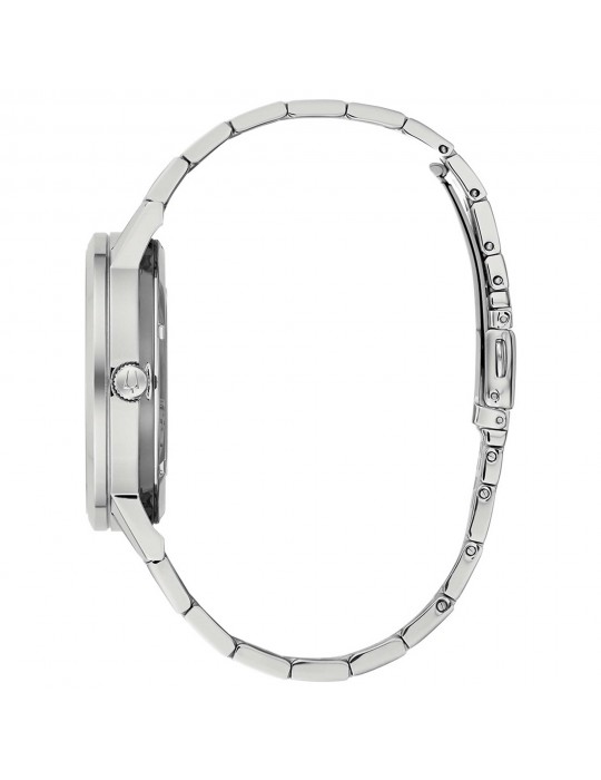 Orologio Bulova Uomo - Clipper - Automatico - 42 mm - Argento - 96A238