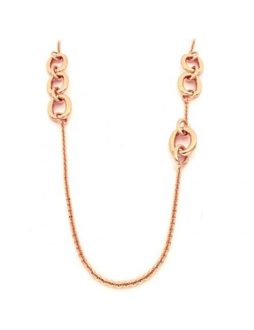 Collana Unoaerre - Lunga - Bronzo Rosa - Catena 110cm - EXH4984R