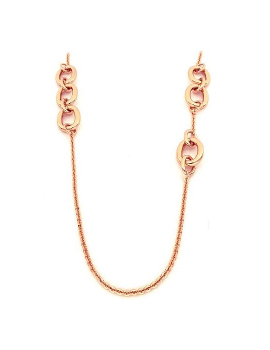 Collana Unoaerre - Lunga - Bronzo Rosa - Catena 110cm - EXH4984R