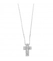 Giorgio Visconti Woman's Necklace - White Gold Rood with Diamonds - 0