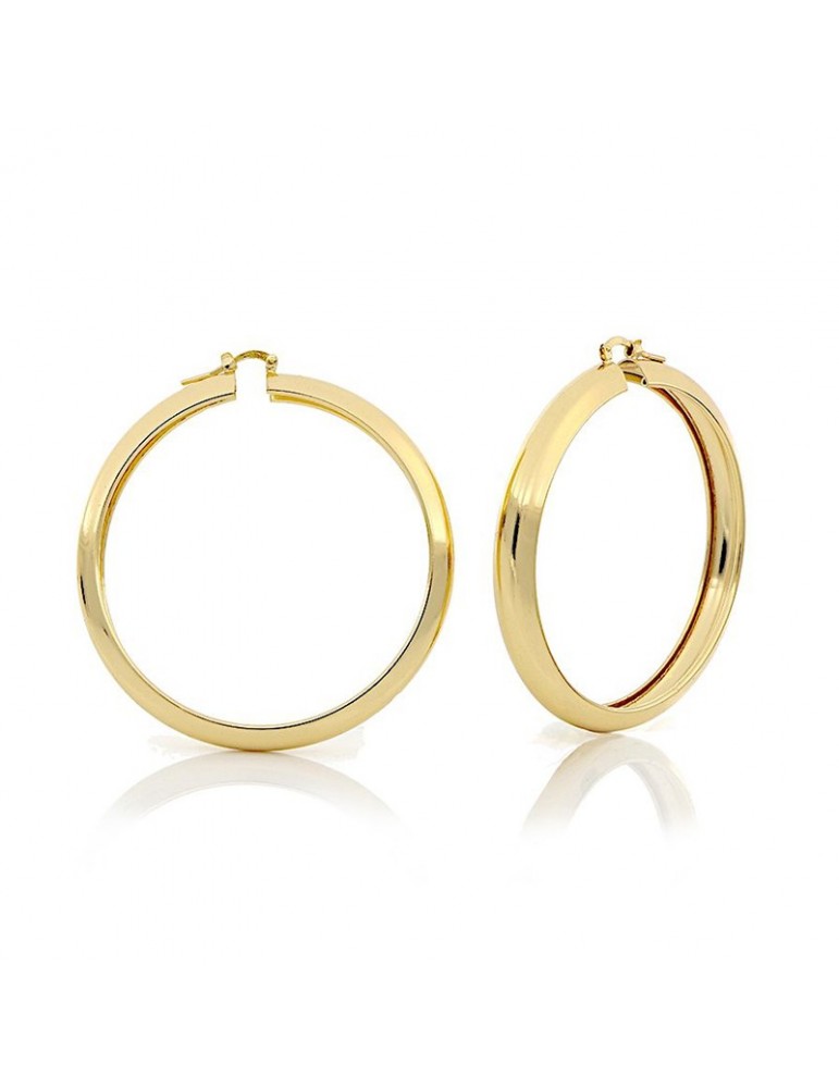Orecchini Unoaerre Donna - Cerchio Medio - Bronzo Dorato - EXO43099G