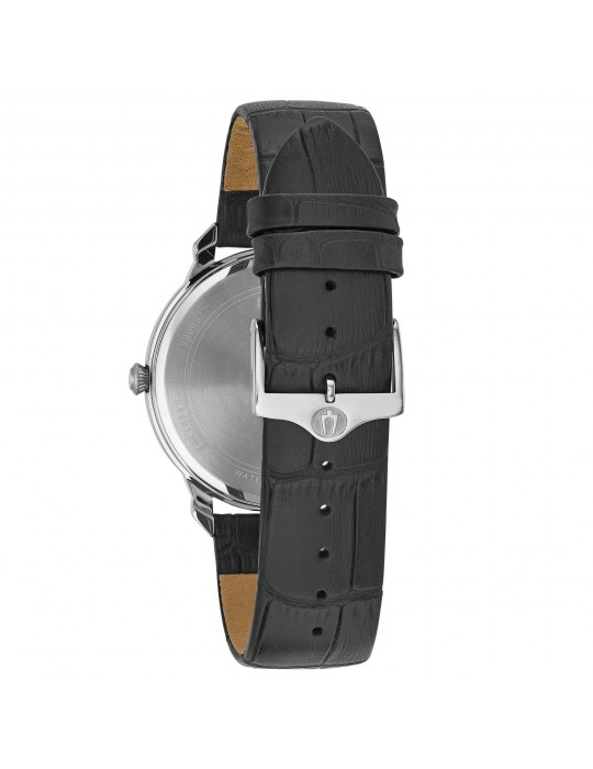 Orologio Bulova Uomo - Classic - Quarzo 41mm Argento Bianco - 96A133