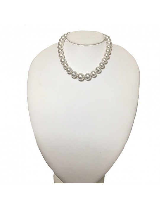 Pearls String Necklace Coscia Woman - Australian South Seas - 0