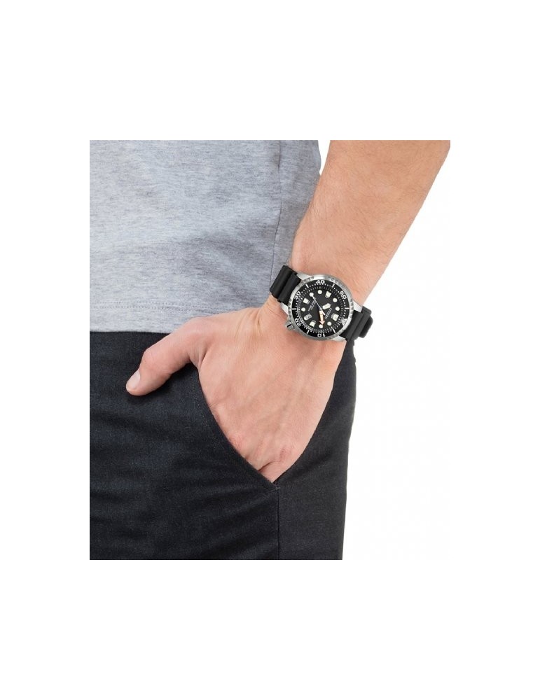 Orologio Citizen Uomo - Promaster Diver's - 44 mm - Nero - BN015010E