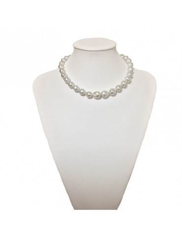 Coscia Pearl String Necklace - Australian South Seas - 0