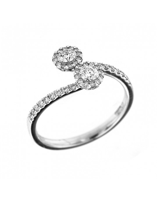 Anello Giorgio Visconti Fantasia con Diamanti da Donna - 0