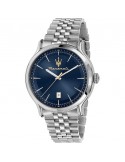 Maserati Men's Watch - Epoca Quartz Time and Date 42mm Blue - 0