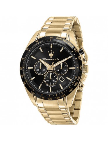 Maserati Men's Watch - Traguardo Chronograph 45mm Black Gold - 0