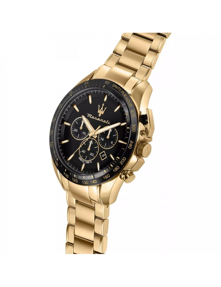 Orologio Maserati Uomo - Traguardo - Cronografo 45mm Nero -R8873612041