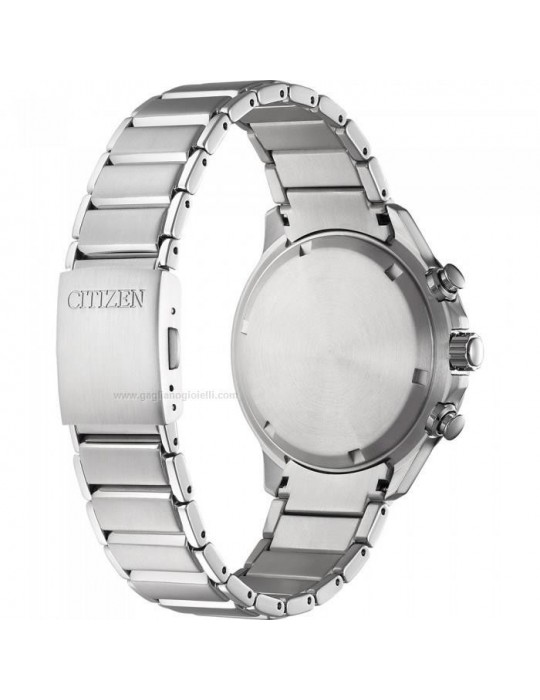 Citizen Men's Watch - Super Titanium Chrono 42mm Black - 0