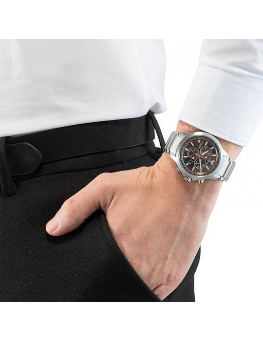 Orologio Citizen Uomo - Super Titanio 2470 - 42 mm - Nero - AT247085E