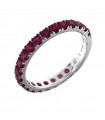 Crivelli Veretta Ring with Rubies for Woman - 0