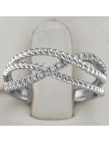 Giorgio Visconti Women's Fantasy Ring with Diamonds - 0 2