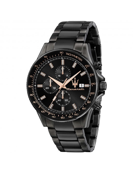 Maserati Men's Watch - Sfia Chronograph 44mm Black - 0