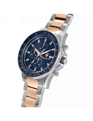 Orologio Maserati Uomo - Sfida Cronografo 44mm - Blu Rose Gold - R8873640012 2