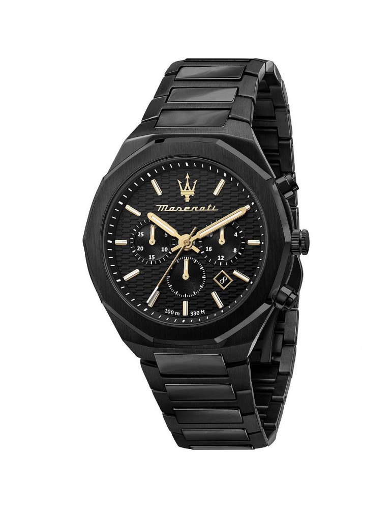 Orologio Maserati Uomo - Stile - Cronografo 45mm Nero - R8873642005