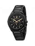 Maserati Men's Watch - Chronograph Stile 45mm Black - 0