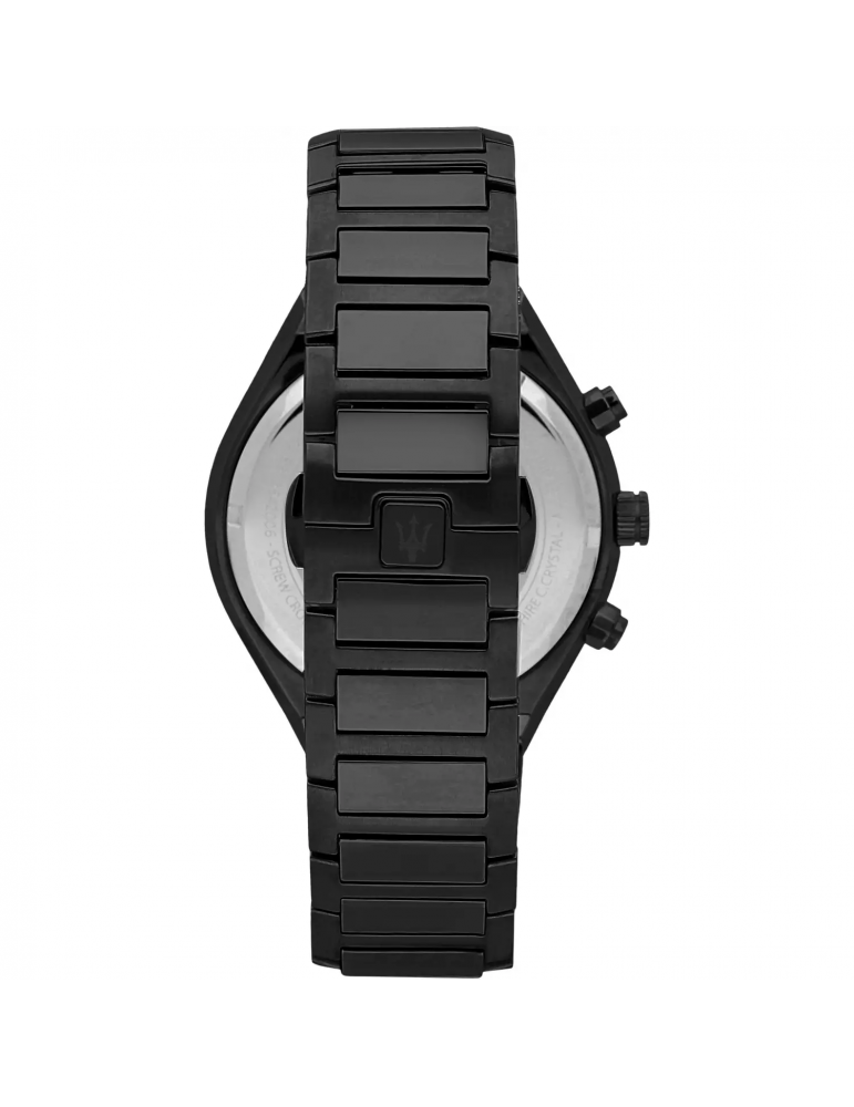 Maserati Men's Watch - Chronograph Stile 45mm Black - 0