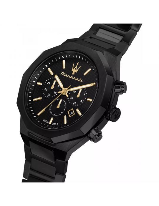 Orologio Maserati Uomo - Stile - Cronografo 45mm Nero - R8873642005