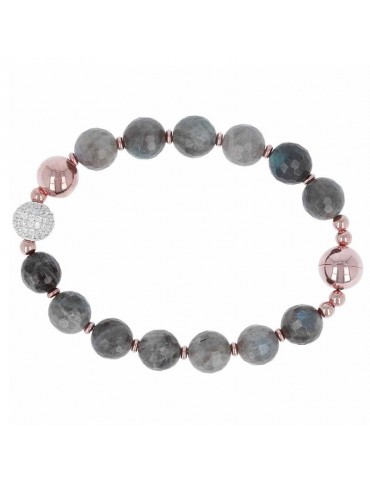 Bracciale Bronzallure - Variegata - Labradorite-Cubic Zirconia-725LAB