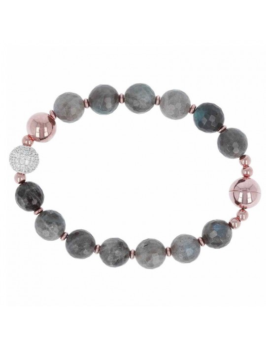 Bracciale Bronzallure - Variegata - Labradorite-Cubic Zirconia-725LAB
