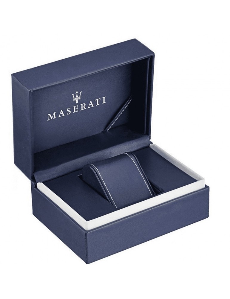 Maserati Men's Chronograph Traguardo Black 45mm Watch - 0