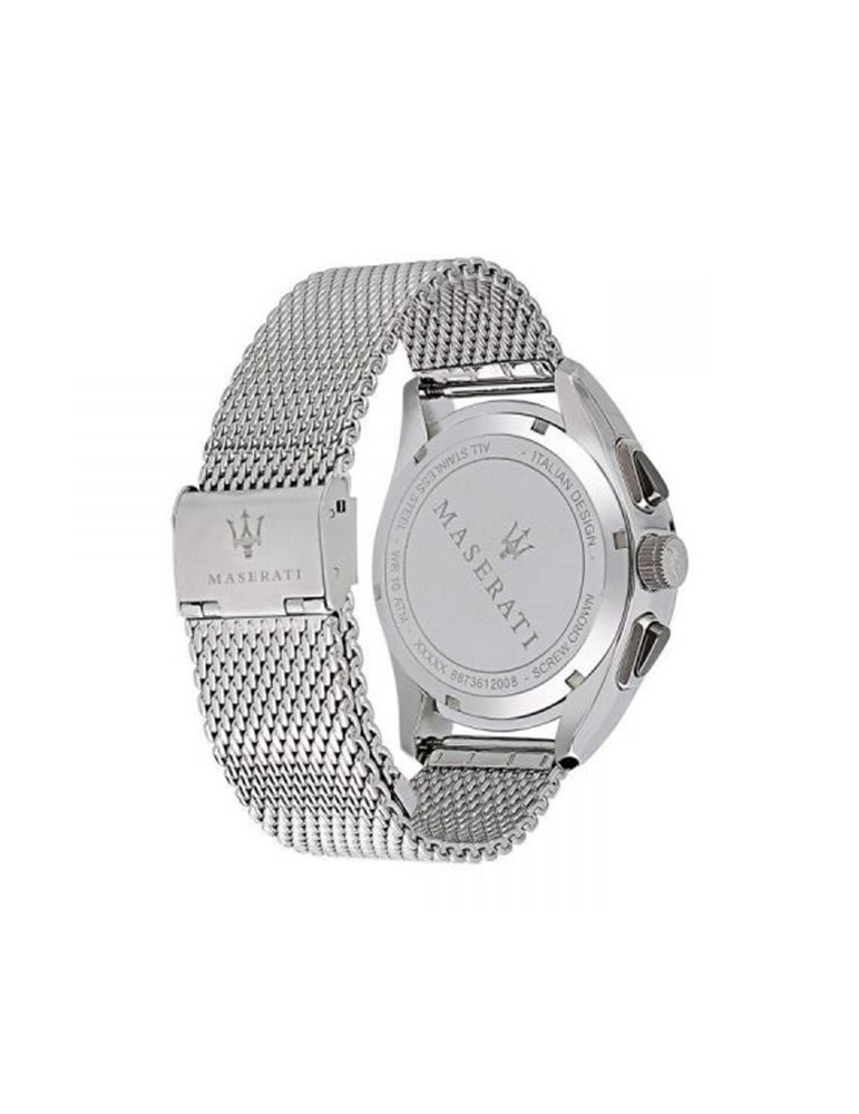 Maserati Man's Chronograph Traguardo Black 42mm Watch - 0
