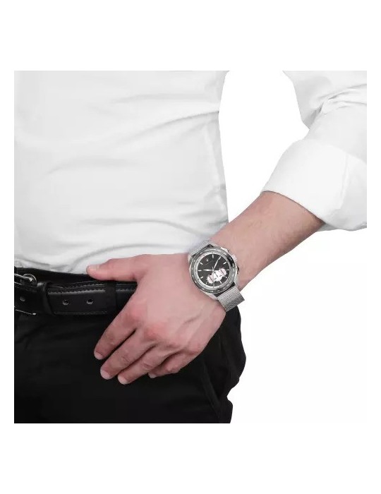 Maserati Man's Chronograph Traguardo Black 42mm Watch - 0