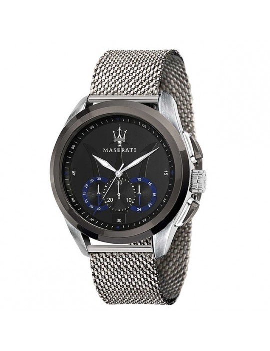 Maserati Man's Chronograph Traguardo Black 42mm Watch - 0