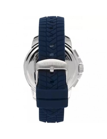 Maserati Men's Silver Successo Chronograph 44mm Watch - 0 2