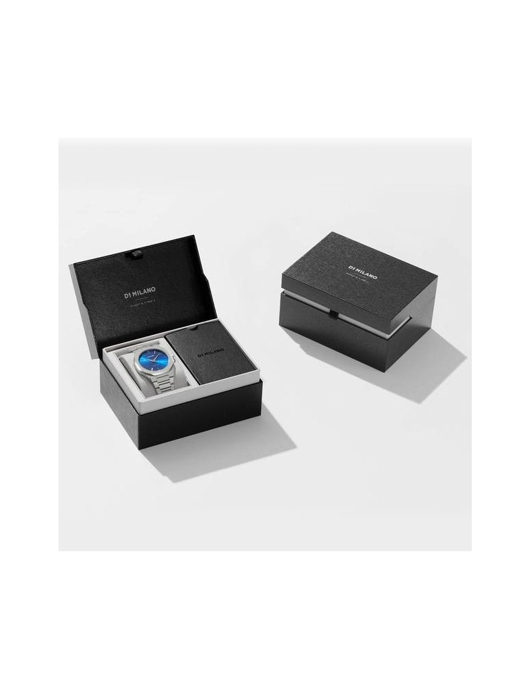 Orologio D1 Milano - Ultra Thin Bracelet - Geo - 40mm - Blu - UTBJ09