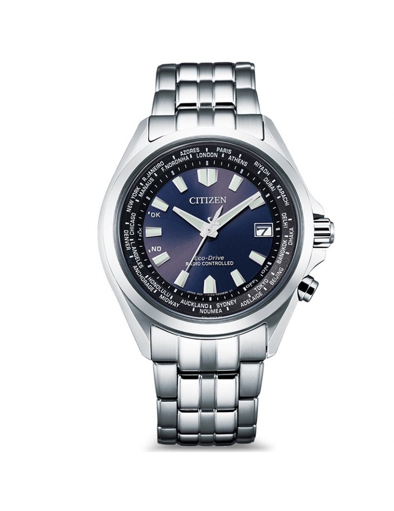 Orologio Citizen - Radiocontrollato - Eco-Drive 42mm Blu - CB022085L
