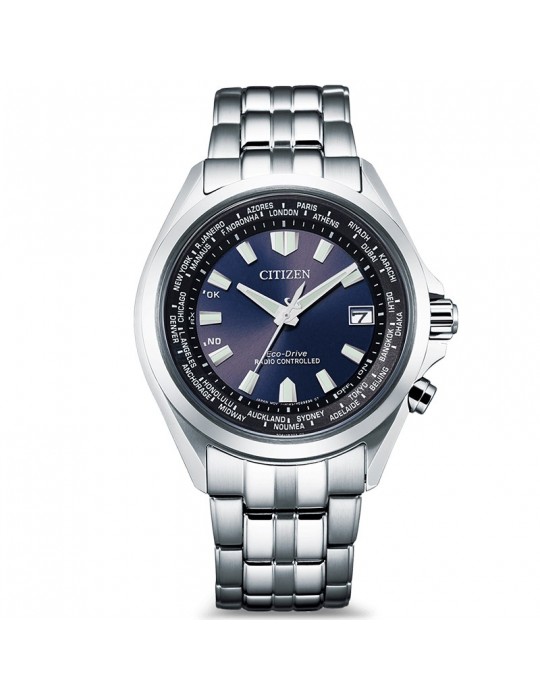 Orologio Citizen - Radiocontrollato - Eco-Drive 42mm Blu - CB022085L