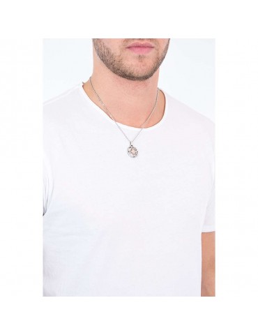 Collana Zancan Uomo - Hi-Teck - Acciaio - Rosa Dei Venti - EHC124 2