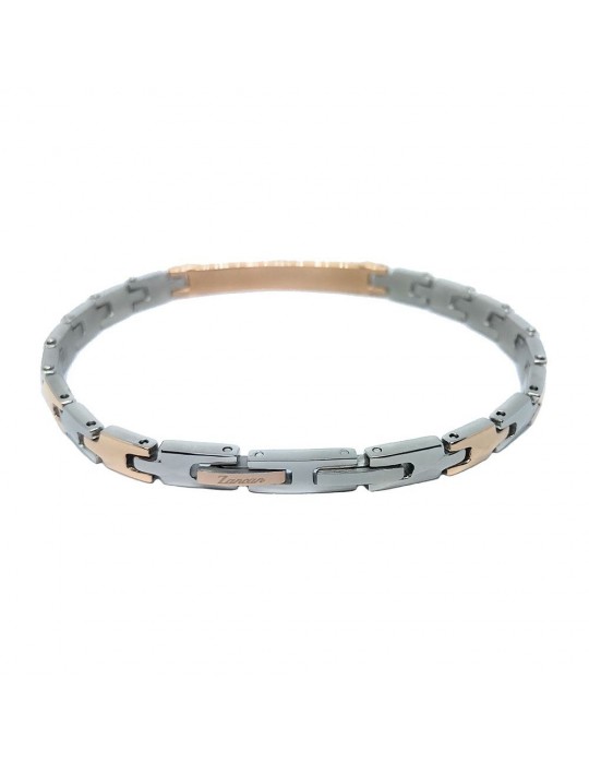 Bracciale Zancan Uomo - Hi-Teck - Acciaio - Spinello - Nero - EHB206
