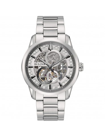 Bulova Men's Watch - Sutton Mechanical Automatic 43mm Gray - 0