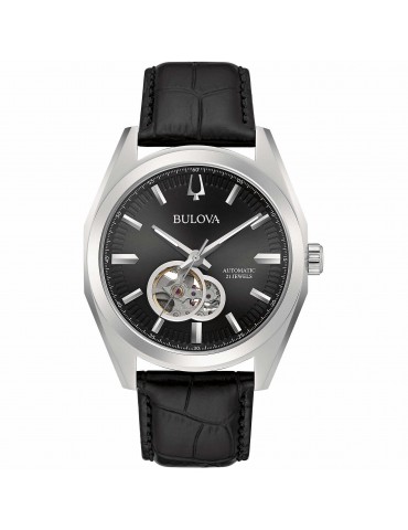 Orologio Bulova - Surveyor - Meccanico Automatico - 42mm Nero - 96A273