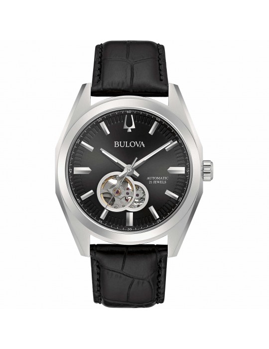 Orologio Bulova - Surveyor - Meccanico Automatico - 42mm Nero - 96A273