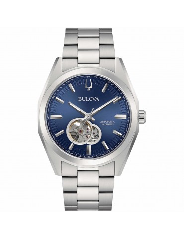 Orologio Bulova - Surveyor - Meccanico Automatico - 42mm Blu - 96A275