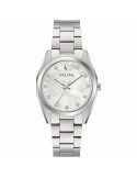 Bulova Ladies Watch - Surveyor Quartz 31mm Mother of Pearl with Natural Diamonds - 0