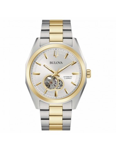 Orologio Bulova - Surveyor - Automatico 42mm Argento Gold - 98A284